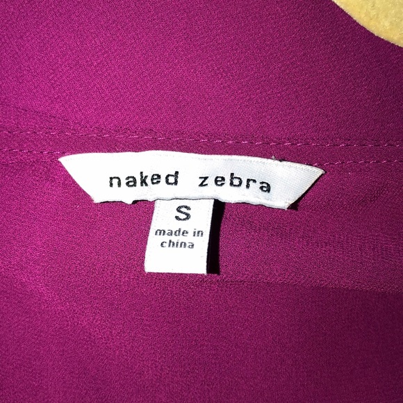 Naked Zebra Top - Picture 3 of 4